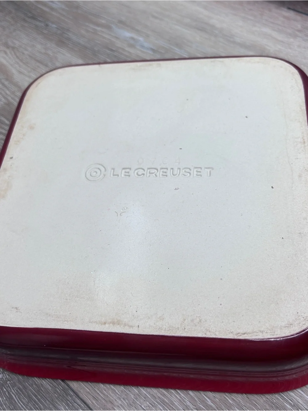 Le Creuset Red Stoneware Baking Set Oval Square Rectangular Premium Bakeware